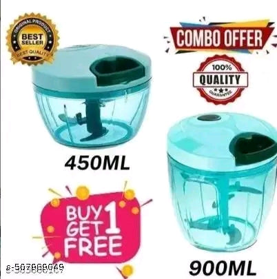 Catalog Name:*Stylo Manual Choppers & Chippers*
Body Material: Plastic
Blade Material: Stainless Steel
Ideal For: Fruits And Vegetables
Product Breadth: 5 Cm
Product Height: 5 Cm
Product Length: 5 Cm
Net Quantity (N): Pack Of 2
Dispatch: 1 Day
*Proof of