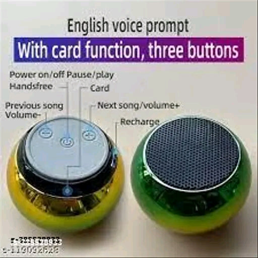 Mini Boost 4 Portable Bluetooth Speaker - With Card Function and 3 Buttons
* Compact and Powerful: Mini Boost 4 Wireless Speaker
* Mini Bluetooth Speaker with Handsfree Calling and Card Playback
