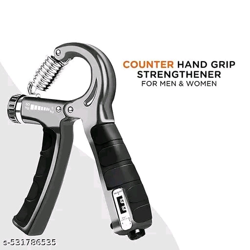 * Counter Hand Grip Strengthener for Men & Women
* Adjustable Resistance Hand Exerciser with Counter
* Grip Strength Trainer with Built-in Counter
* Forearm and Grip Workout Tool