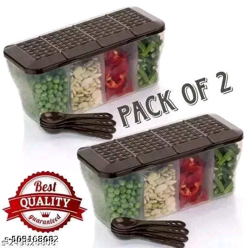 Catalog Name:*Jars & Containers*
Material: Plastic
Product Breadth: 10 Cm
Product Height: 10 Cm
Product Length: 10 Cm
Net Quantity (N): Pack Of 6
Dispatch: 1 Day

*Proof of Safe Delivery! Click to know on Safety Standards of Delivery Partners- https://ltl
